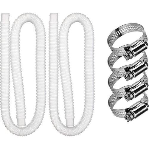 Replacement Hose Swimming Pool Filter Pump Hose Set Durable Drain Port PVC Water Hosepipe for Spa Aquarium Swimming Pool