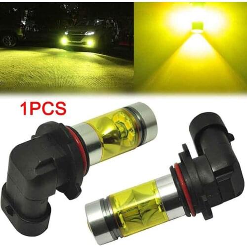 1 Pc Dual Colors H11 100w High Quality 2835 Led Auto Car Fog Simple Golden Bulb Lamp Light Practical Fog Light Anti Foglamp V6D6