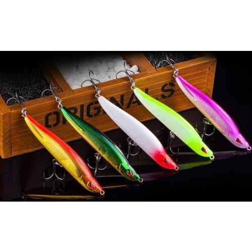 1 Pcs Pencil Sinking Fishing Lure Weights 11/16g Bass Fishing Tackle Fishing Accessories Saltwater Lures Fish Bait Trolling Lure