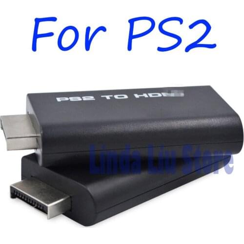 20sets for PS2 to HDMI-compatible Adapter Display Port Converter Cable Adapter Audio Connector for HDTV PC Play Parts