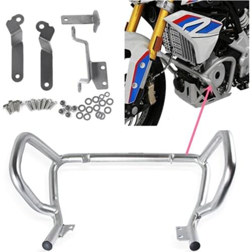 2018 G310 GS G310 R Motorcycle Lower Stainless Steel Engine Guard Crash Bar for BMW G310GS G310R 2017 Assessories