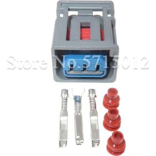 3 Hole 1W7T-14A464-MA Waterproof Auto Ignition Coil Plug Female Connector Socket For Ford