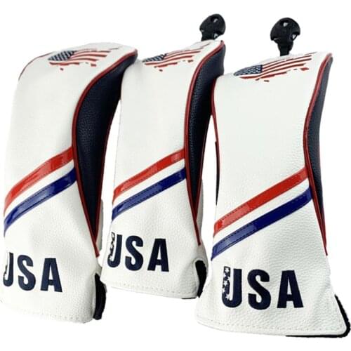 3x Waterproof Golf Club Headcover 460cc Fairway Wood Driver Cover Guard Sleeve