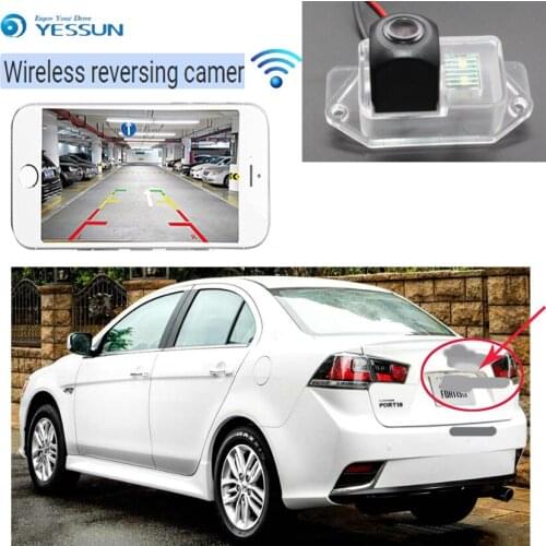 YESSUN car new hd wireless rear camera for Mitsubishi Lancer Fortis iO GT 2007-2015 for Mitsubishi EX Evolution X 2007~2015