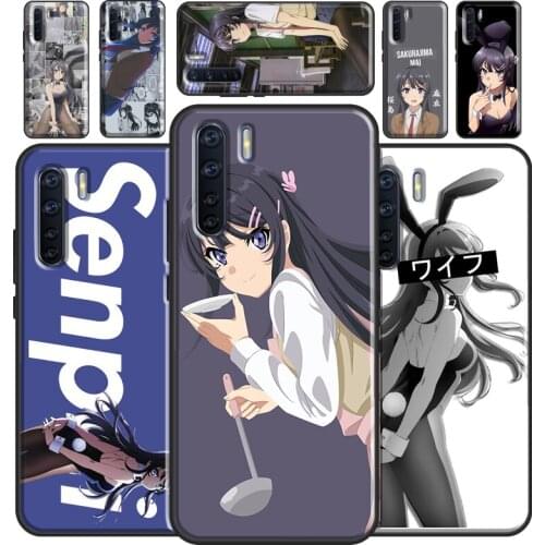 Sakurajima Mai Anime Phone Case For OPPO A53 2020 A5 A9 A31 A52 A72 A92 A83 A91 A93 A1K A15 A3S A5S F5 F7 Cover
