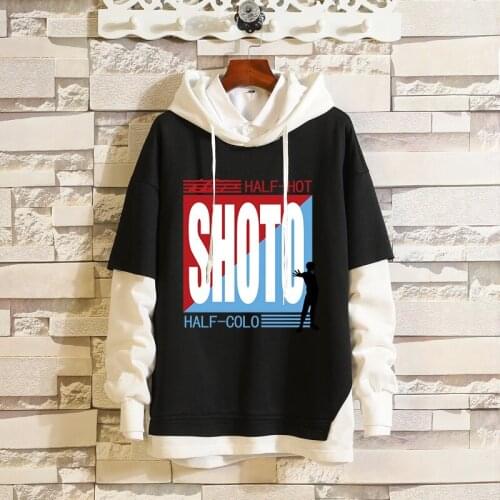 CosZtkhp 2021 New Anime Boku No My Hero Academia Todoroki Shoto Cosplay Hoodie Men Women Sweatshirt Coat Top