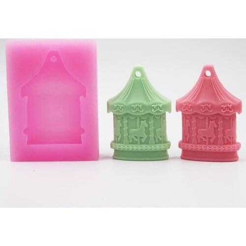 Gypsum Pendant 1pc Cake Baking Tools Silicone Soap Molds DIY Cakes Mould