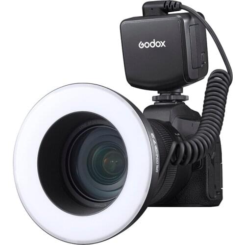 Godox RING72 8W 5600K Macro LED RIng Light for DSLR Canon Nikon Camera