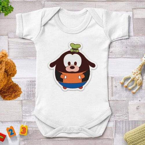 Baby Announcement Fat Disney Cartoon Printed Baby Bodysuit Funny Baby Girl Boy Newborn Pregnancy Reveal Ropa 0-24M