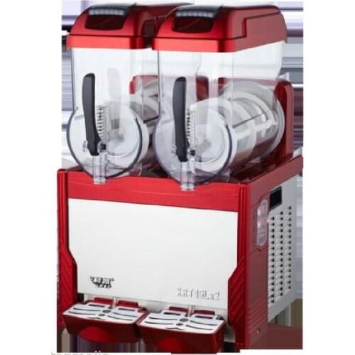Commercial 2 Tank Frozen Drink Slush Slushy Making Machine Smoothie Maker 30L