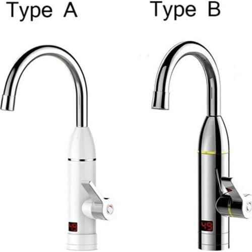 Hot Electric Faucet Tap Hot Water Heater Instant For Home Bathroom Kitchen Boat Durable And Practical Electric Hot Water Faucet