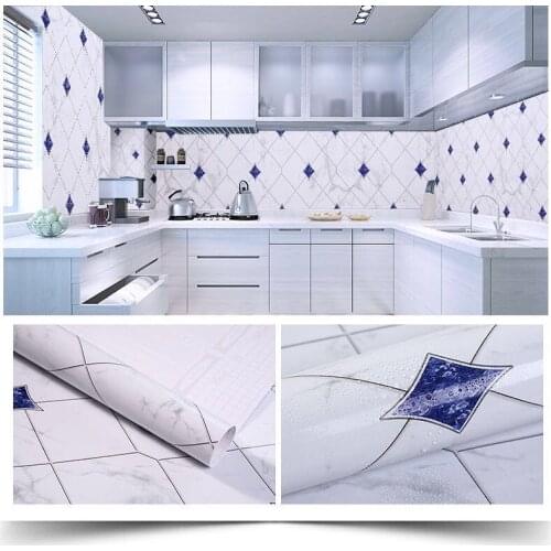 Hot selling modern living room furniture desktop waterproof marble wallpaper vinyl self-adhesive contact paper solid color home