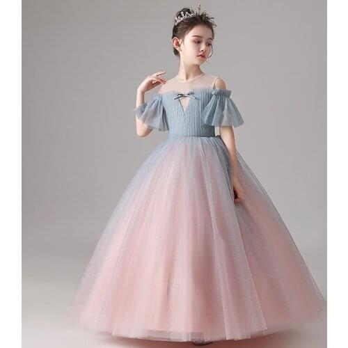 Popodion Flower Girl Dresses Pink Dress Girl Dresses Flower Girl Dresses for Weddings FGD10119