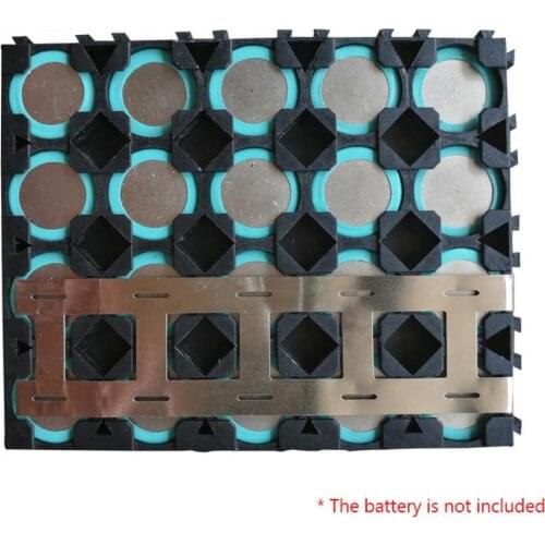 50% Hot Sales 10Pcs 4X5 Cell 18650 Batteries Spacer Radiating Shell Plastic Holder Bracket