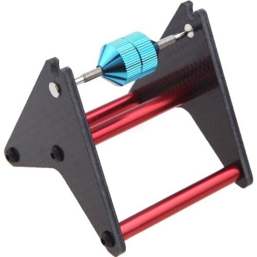 Blade Propeller Balancer for 250 450 500 600 700 RC Helicopter Multirotor Airplane Orange and black