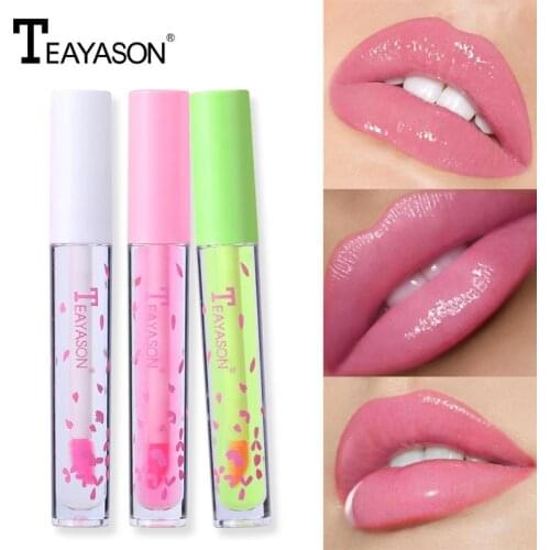 Three styles Lip Gloss Shimmer Color-changing Temperature Change Non-stick Cup Non-marking Lipstick Moisturizing TSLM1