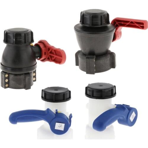1000L IBC Water Tank Adapter Hose Connector Water Faucet Ball Fitting Parts