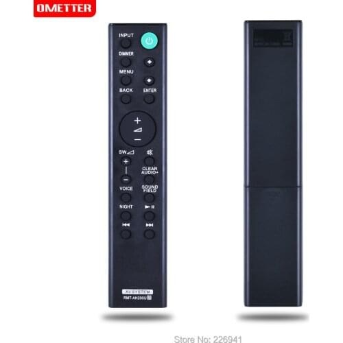 RMT-AH200U remote control use for SONY aoudio system HT-RT4 HT-RT3 HT-CT390 Sound Bar Home Theater system controller remoto