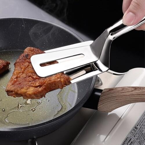 Fish Spatula Pizza Meat Clip Grill Durable Cooking Tools Kitchen Accessories Stainless Steel Metal Eco Spoons
