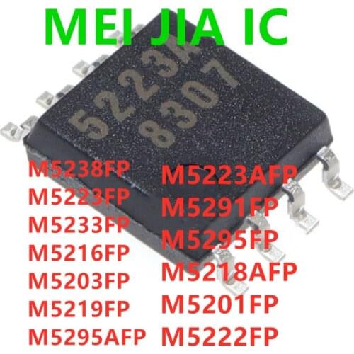 10PCS M5223AFP M5291FP M5295FP M5218AFP M5201FP M5222FP M5238FP M5223FP M5233FP M5216FP M5203FP M5219FP M5295AFP