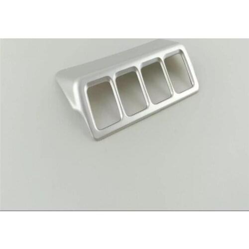 For NISSAN TIIDA 2016 -2021 Car ABS Matte front bottom left center control cover trim Accessories