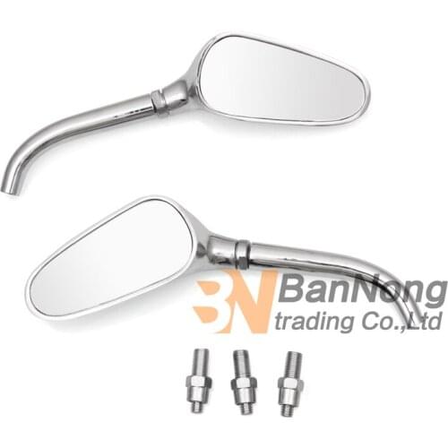 Modified Metal Motorcycle rearview mirrors For Steed400 600 Magna250 750 Shadow400 750 XV250 400 Drag Star 400 vulcan all