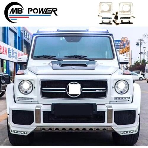 G class W463 headlights covers W463 G63 G500 G400 G350 DRLs cover exterior accessories headlights covers