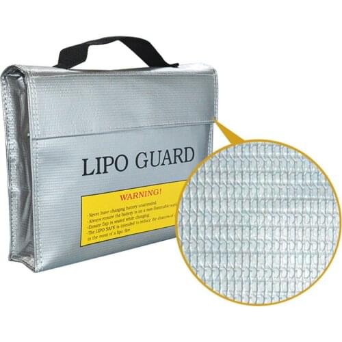 Portable Lithium Battery Guard Bag Fireproof Explosion-proof Bag RC Lipo Battery Safe Bag Guard Charge Protecting Bag