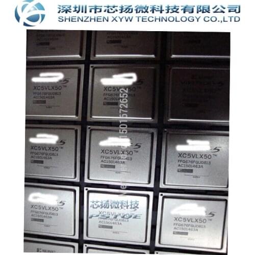 New Original Non-counterfeit XC5VLX50-1FFG676C XC5VLX50 IC Microcontroller BGA
