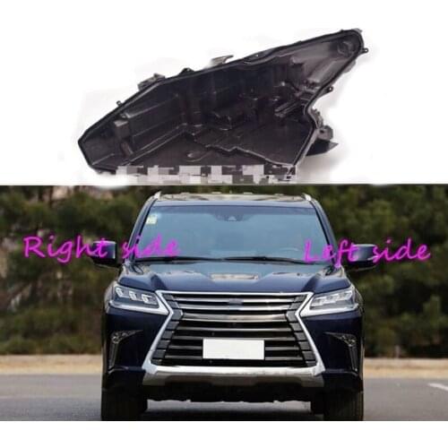 Headlight Base for Lexus LX570 2016 2017 2018 2019 Headlamp House Car Rear Base Front Auto Headlight Back House