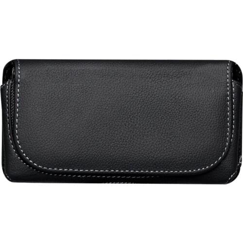 D0LF Vintage PU Leather Waist Bag Belt Loop Holster Carry Phone Pouch Wallet Case