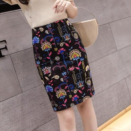 Stretch high waist bag hips skirt women mid-length slim split skirt wedding ceremony festive long skirts office lady clothes