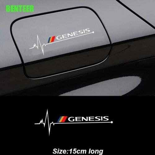 1pc car oil sticker for hyundai GENESIS