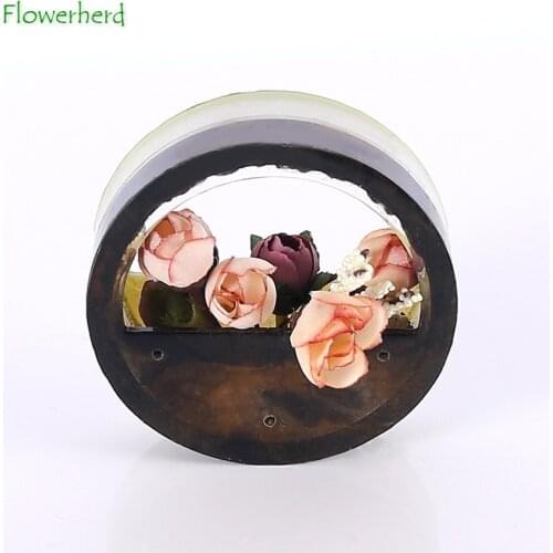 3D Wall Flower Pot Clay Molds Hanging Potted Plants Silicone Mould DIY Resin Molds Hanging Cement Concrete Plaster Pot Mold