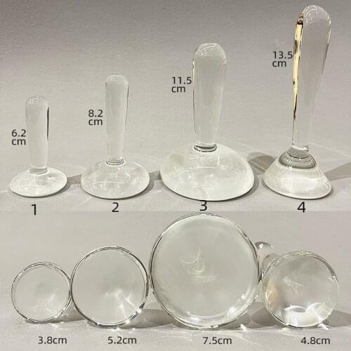 4PCS/Set Handmade Painting Pestle DIY Pigment Powder Muller Grinding High Borosilicate Glass Pestle tempra chinese painting