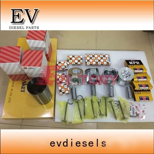 4D106 S4D106 S4D106E water pump oil pump and rebuild kit piston ring cylinder liner gasket bearing