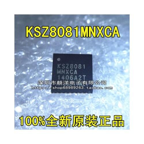 5PCS KSZ8081MNXCA QFN-32 KSZ8081MNX QFN32 KSZ8081 82081 New and original