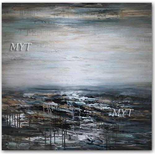 Abstract Black Design Oil Painting Modern Home Wall Decoration Pieces Art Hand-painted Canvas Paintings Artwork Unframed Art