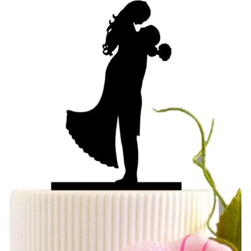 50pcs/lot New Design 8 style acrylic Cake Topper for wedding