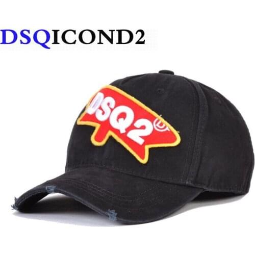DSQ Brand Baseball cap High Quality Mens and Womens Hats Custom Design DSQ2 Logo Hat Hats Mens Dad Hats