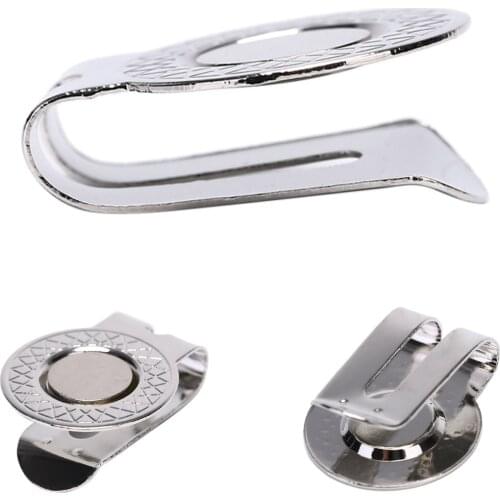 Golf Ball Mark With Hat Clip Magnetic Outdoor Alloy Marker Supplies Accessories Drop Shipping