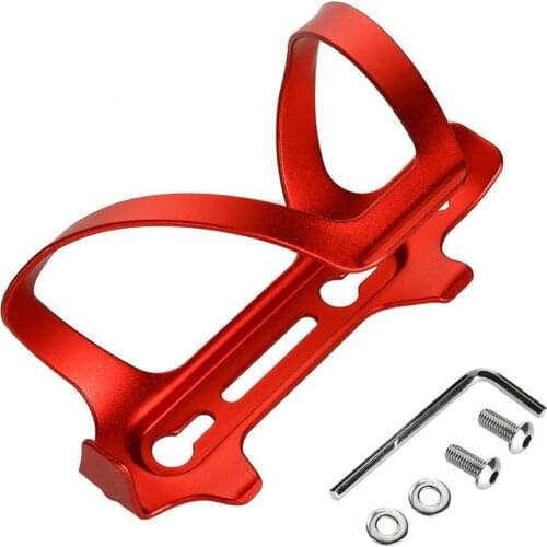 Mountain bike ultra light aluminum alloy mountain bike bicycle bottle cage bicycle riding beverage bottle cage bracket