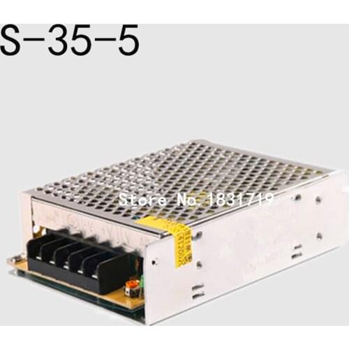 S-35-5 switching power supply 7A 35W LED DC power 5V security monitoring power supply