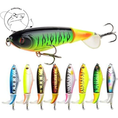 Artificial Propeller Tractor 17g/9cm High Quality Plastic Fishing Bait 3D Eyes Freshwater Professional Fishing Lure Hard Bait