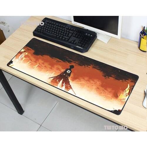 Attack On Titan Mousepad 900x400mm Pad To Mouse Cute Computer Mouse Pad Anime Gaming Padmouse High Quality Gamer To Mouse Mats