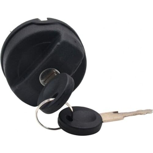 New URO Locking Fuel Tank Cap- Keys cover 191201551A For audi 90 A4 VW GOLF JETA PASSAT CORRADO CABRIO Fuel Filler Cap