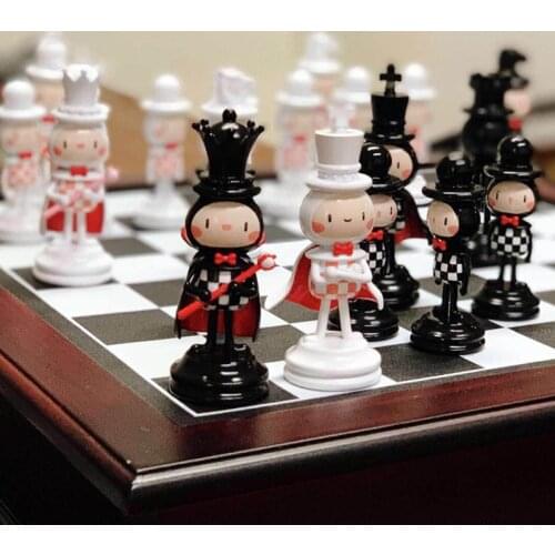 Original Chess Series Blind Box Toy Doll Random One Cute Anime Character Gift Free Shipping Birthday Surprise Gift Box