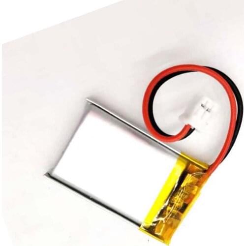 MSDS Verified 3.7V 600mAh 603035 Li Lithium Polymer ion Battery with 2.0mm JST Connector