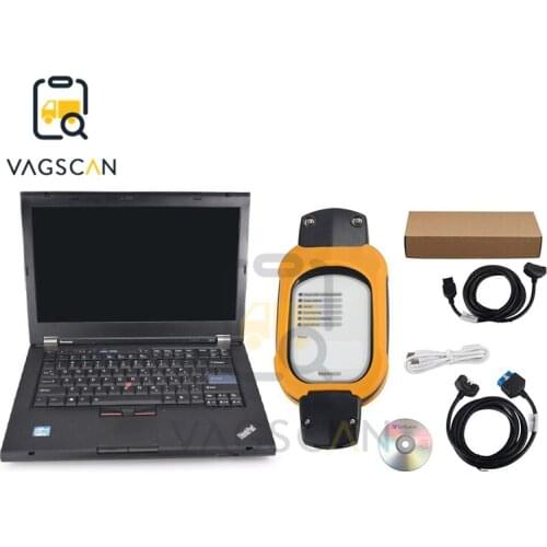 T420 laptop I5 CPU Vcads pro 88890180 (88890020 + Yellow Protection) Truck Construction Diagnostic Interface