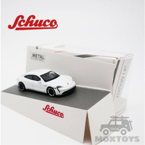 Schuco 1:87 Taycan white Diecast Model Car